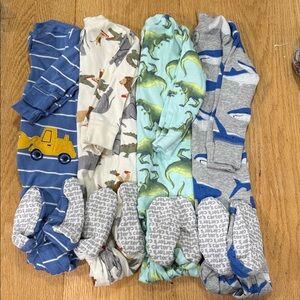 Carter's long sleeve Baby Pajama Set of 4